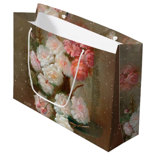 ROSE - Geschenktasche Große Geschenktüte (Vorderseite Schrägansicht)