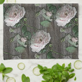 Rose Geschirrtuch (Gefaltet)