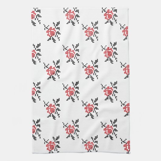 ROSE GESCHIRRTUCH (Vertikal)