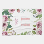 Rose Geschirrtuch (Horizontal)
