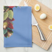 Rose Geschirrtuch (Viertel Falte)