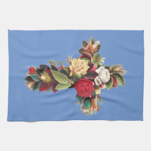 Rose Geschirrtuch (Horizontal)