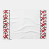 Rose Geschirrtuch (Horizontal)