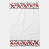 Rose Geschirrtuch (Vertikal)