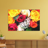 Rose Gestohlene Canvas Leinwanddruck (Insitu (Wohnzimmer))