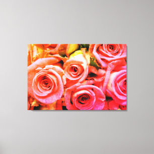 Rose Gestohlene Canvas Leinwanddruck