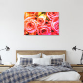 Rose Gestohlene Canvas Leinwanddruck (Insitu (Schlafzimmer))