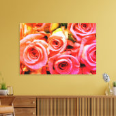 Rose Gestohlene Canvas Leinwanddruck (Insitu (Wohnzimmer))