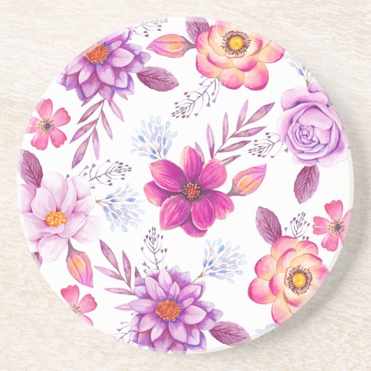 Rose Getränkeuntersetzer (Vorne)