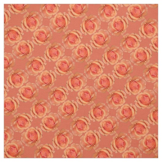 Rose Gewebe Orange Rose Stoffe Maßgeschneiderte Te (Muster)