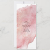 Rosé Girls Day Junggeselinnen-Abschied Einladung (Rückseite)