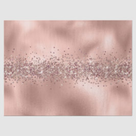 Rose Glam Gold Glitzy Sparkle Glitzer     Seidenpapier