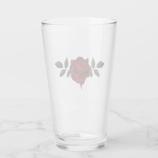 Rose Glas (Rückseite)