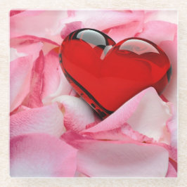 Rose Glasuntersetzer