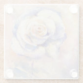 Rose Glasuntersetzer (Rückseite)