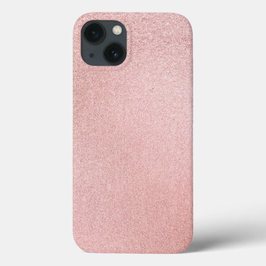 Rose Glitzer funkeln Case-Mate iPhone Hülle (Rückseite)