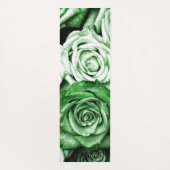 Rose Glitzer Marmormatte Yogamatte (Rückseite)