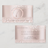 Rose Glitzer zur Entfernung der Elektrolyse Terminkarte (Vorne/Hinten)