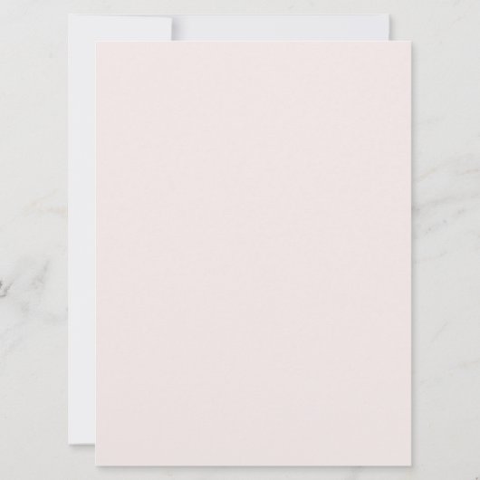 Rose Gold 24. Einladung (Rückseite)