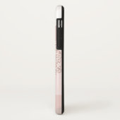 Rose Gold Abstraktes Muster Case-Mate iPhone Hülle (Hinten/Links)