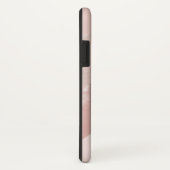 Rose Gold Abstraktes Muster Case-Mate iPhone Hülle (Hinten/Rechts)