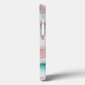 Rose Gold Agate Muster Case-Mate iPhone Hülle (Rückseite / Links)