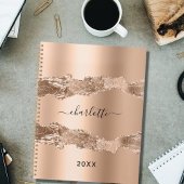 Rose Gold Age Marmorname Skript 2025 Planer