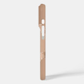 Rose Gold Age Marmornamenskript Case-Mate iPhone Hülle (Rückseite / Links)