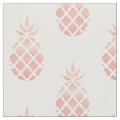 Rose Gold Ananas Stoff (Nahaufnahme)