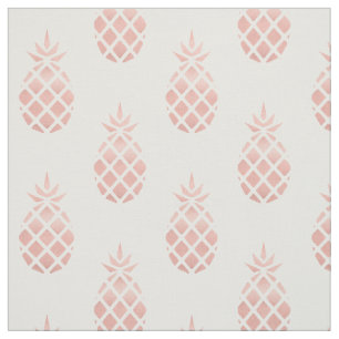 Rose Gold Ananas Stoff