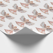 Rose Gold Angels Geschenkpapier (Ecke)