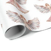 Rose Gold Angels Geschenkpapier (Rolleneckpunkt)