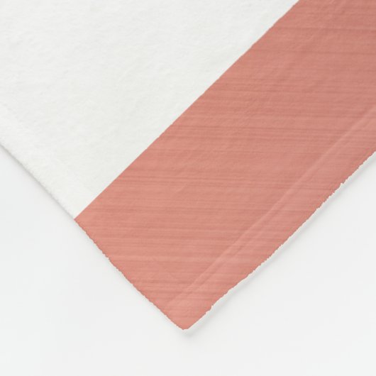 Rose Gold Anker Fleecedecke (Ecke)