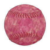 Rose Gold Aquarellabstraktion Baseball (Rückseite)