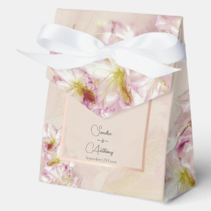 Rose Gold Azalea Wedding Geschenkschachtel
