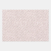 Rose Gold Baby Feet Babydusche Geschenkpapier Set (Vorderseite 2)