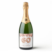 Rose Gold Balloons 60. Geburtstagsparty