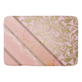 Rose Gold Bath Mat Badematte (Vorderseite)