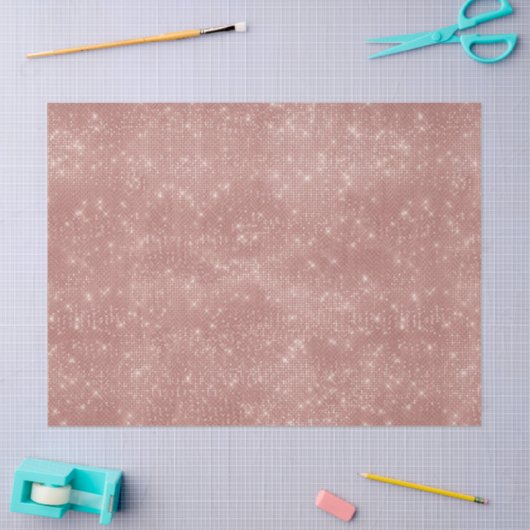 Rose Gold Bee Series Design 12 Seidenpapier (Basteln)