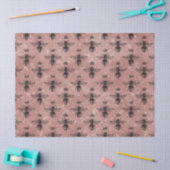 Rose Gold Bee Series Design 13 Seidenpapier (Basteln)