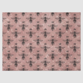 Rose Gold Bee Series Design 13 Seidenpapier