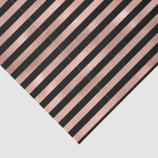 Rose Gold Bee Series Design 16 Seidenpapier (Detail)