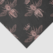 Rose Gold Bee Series Design 17 Seidenpapier (Detail)