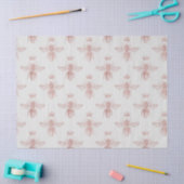 Rose Gold Bee Series Design 2 Tissue Paper Seidenpapier (Basteln)