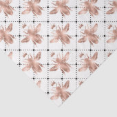 Rose Gold Bee Series Design 4 Tissue Paper Seidenpapier (Detail)