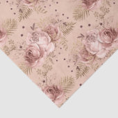 Rose Gold Bee Series Design 8 Tissue Paper Seidenpapier (Detail)