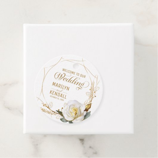 Rose Gold Bio Geschenkanhänger (Beispiel)