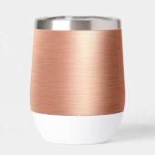 Rose Gold Black 30. Geburtstag Party Elegant (Rückseite)