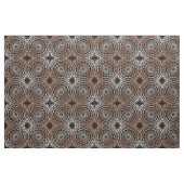 Rose Gold Black Mandala Pattern Stoff (Fat Quarter (45,7 x 55,9 cm))