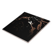 Rose Gold Black Marble Fliese (Seite)